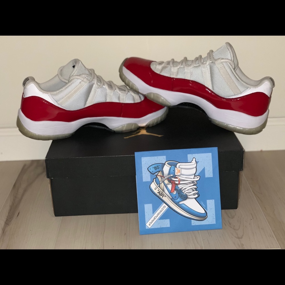 Jordan 11 Cherry Low